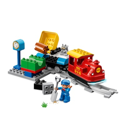 LEGO DUPLO - Tren cu aburi 10874, 59 piese [9]