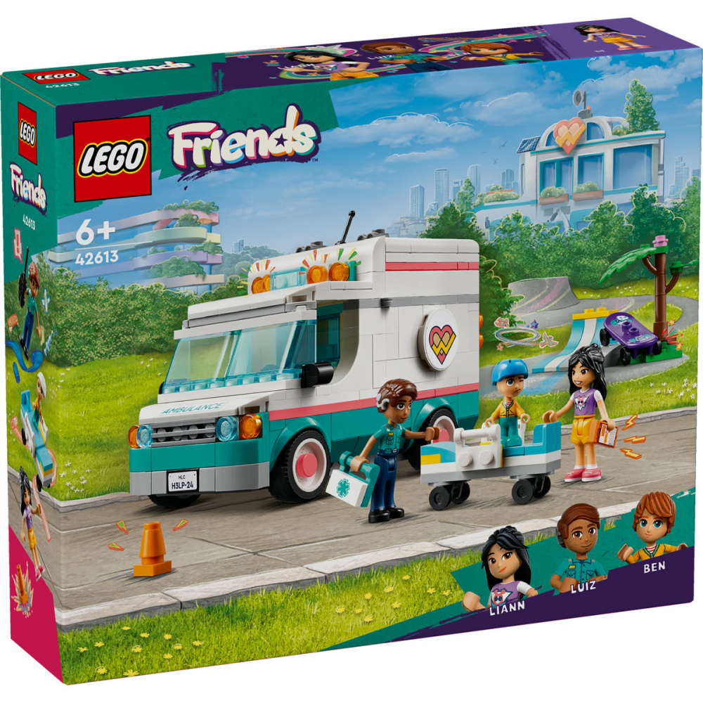 LEGO® Friends - Noua Generatie -  Ambulanta Spitalului de Urgenta  din Orasul Heartlake, 344 piese [2]