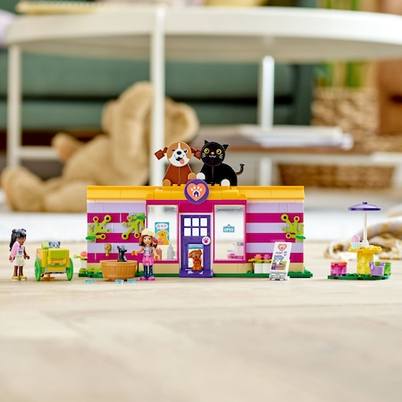 LEGO® Friends - Cafeneaua de la adapostul pentru adoptia animalutelor 41699, 292 piese [3]