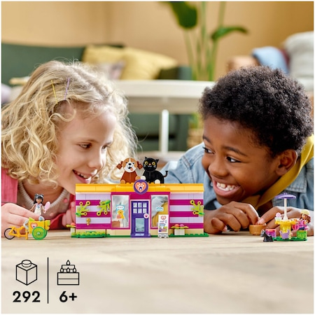 LEGO® Friends - Cafeneaua de la adapostul pentru adoptia animalutelor 41699, 292 piese [9]