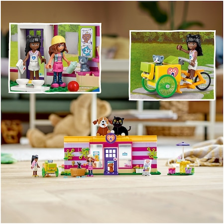 LEGO® Friends - Cafeneaua de la adapostul pentru adoptia animalutelor 41699, 292 piese [8]
