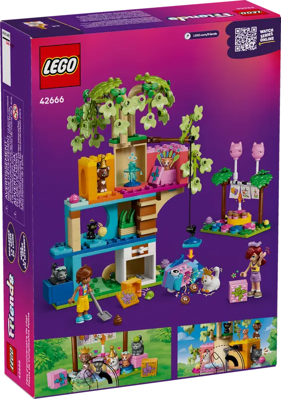 LEGO® Friends Cat Birthday Party  – Petrecere de Ziua Pisicii in Casuta din Copac [2]