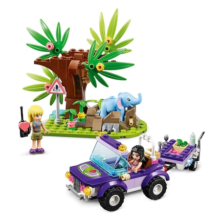 LEGO Friends - Salvarea puiului de elefant din jungla 41421, 203 piese [2]