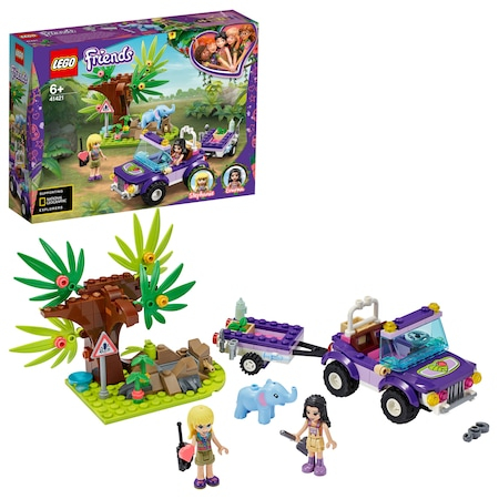 LEGO Friends - Salvarea puiului de elefant din jungla 41421, 203 piese [10]