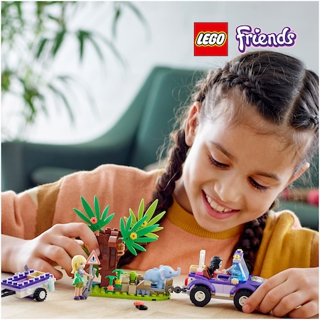 LEGO Friends - Salvarea puiului de elefant din jungla 41421, 203 piese [9]