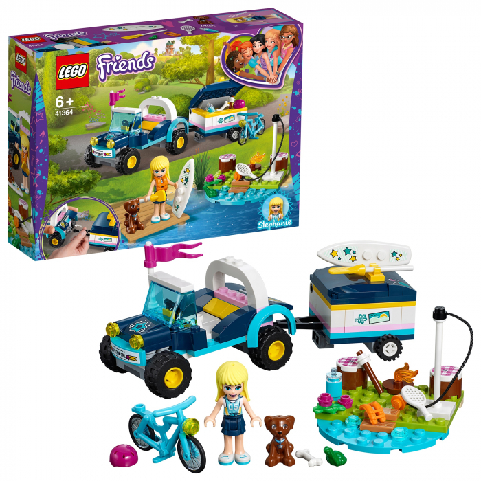 LEGO Friends - Vehiculul cu remorca al Stephaniei 41364, 166 piese [2]