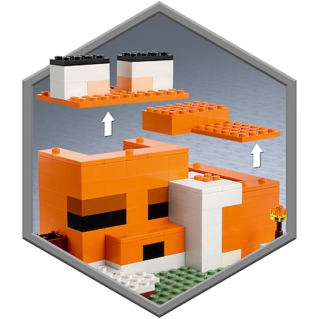 LEGO® Minecraft - Vizuina vulpilor 21178, 193 piese [9]