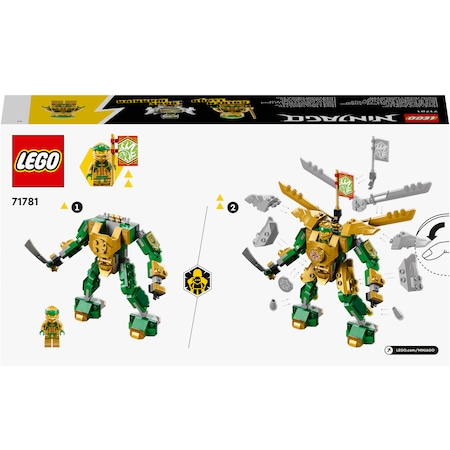 LEGO® Ninjago - Lupta cu robotul EVO al lui Lloyd 71781, 223 piese [10]