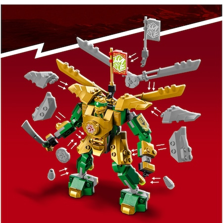 LEGO® Ninjago - Lupta cu robotul EVO al lui Lloyd 71781, 223 piese [7]
