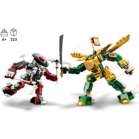 LEGO® Ninjago - Lupta cu robotul EVO al lui Lloyd 71781, 223 piese [11]