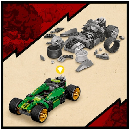 LEGO® NINJAGO - Masina de curse EVO a lui Lloyd 71763, 279 piese [5]