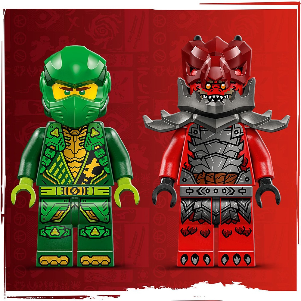 Joc de Constructii - Lego Ninjago Masina de Curse Pull-Back a lui Lloyd , 181 Piese [4]