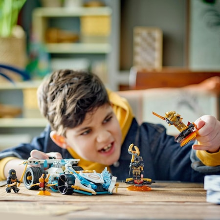 LEGO® Ninjago - Masina de curse Spinjitzu a lui Zane cu puterea dragonului 71791, 307 piese [2]