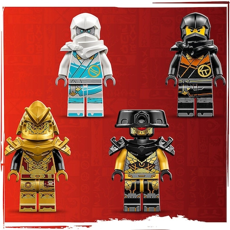 LEGO® Ninjago - Masina de curse Spinjitzu a lui Zane cu puterea dragonului 71791, 307 piese [6]