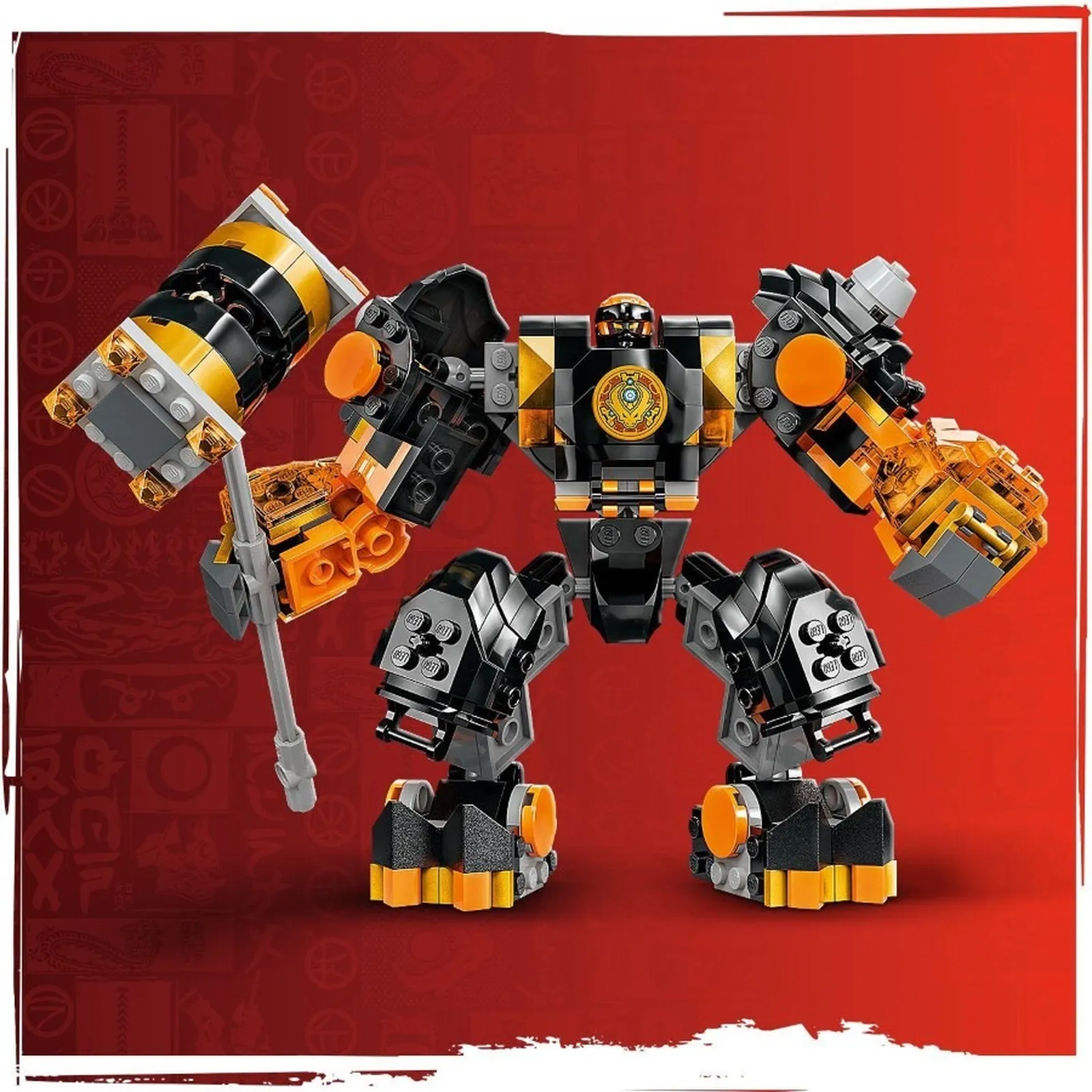 LEGO® Ninjago® -  Marele Robot Stihie de Pamant al lui Cole 71806, 235 piese, 7ani + [8]