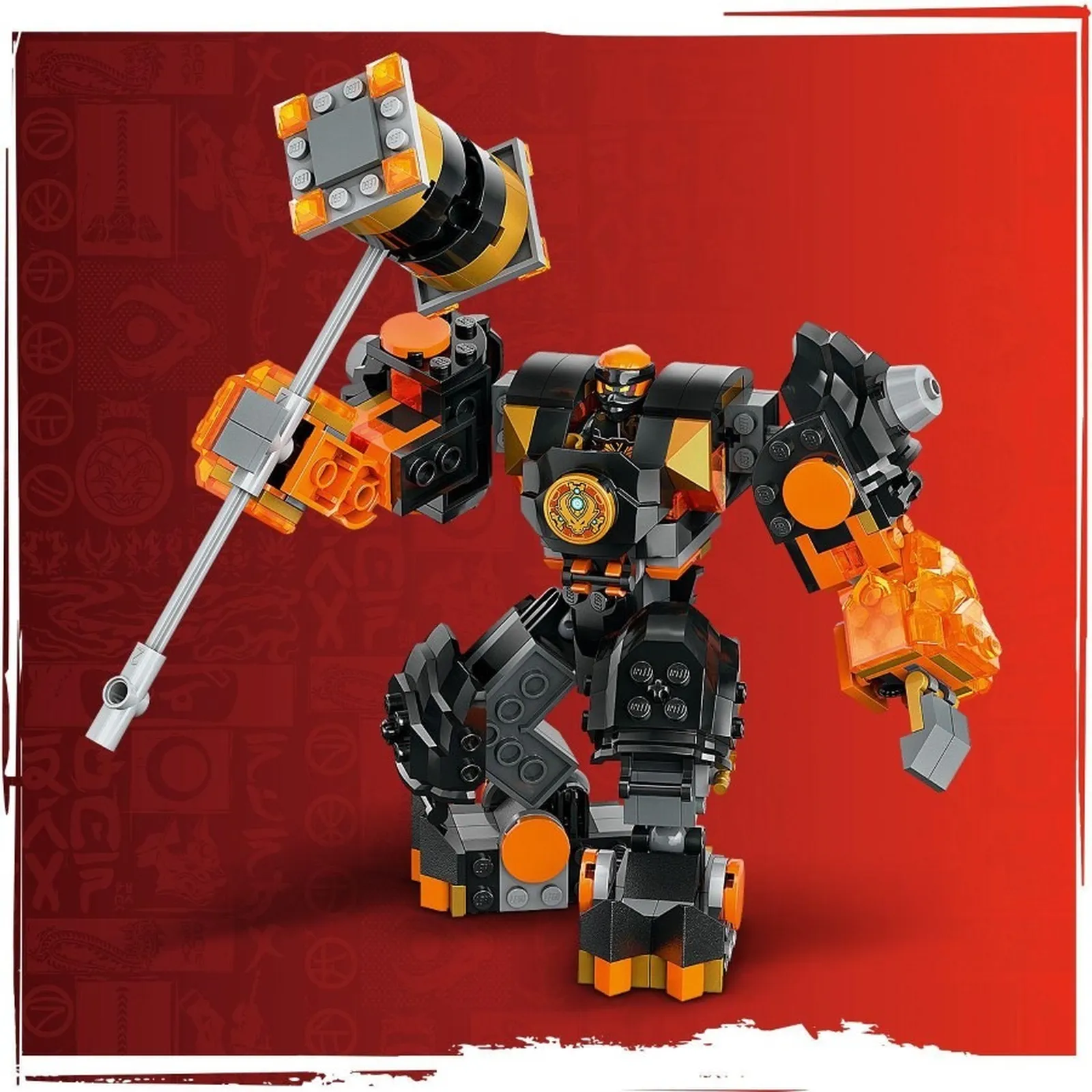 LEGO® Ninjago® -  Marele Robot Stihie de Pamant al lui Cole 71806, 235 piese, 7ani + [7]