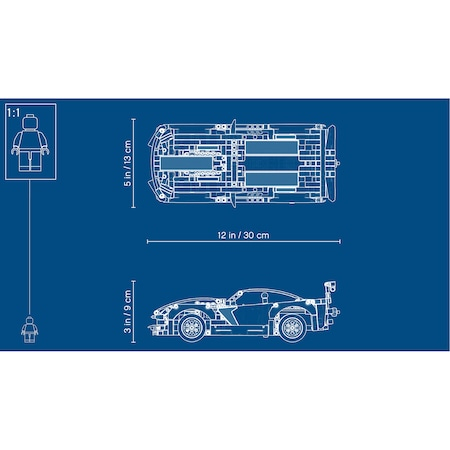 LEGO Technic - Chevrolet Corvette ZR1 42093, 579 piese [8]