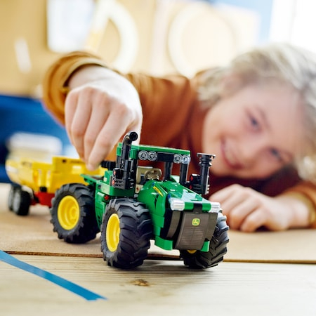 LEGO® Technic - John Deere 9620R 4WD Tractor 42136, 390 piese [4]