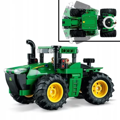 LEGO® Technic - John Deere 9620R 4WD Tractor cu Remorca Basculabila 42136, 390 piese [12]