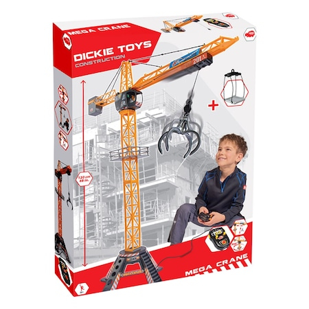 Mega Macara Uriasa cu Telecomanda, Mega Crane, 43 x 27 x 120 cm [5]