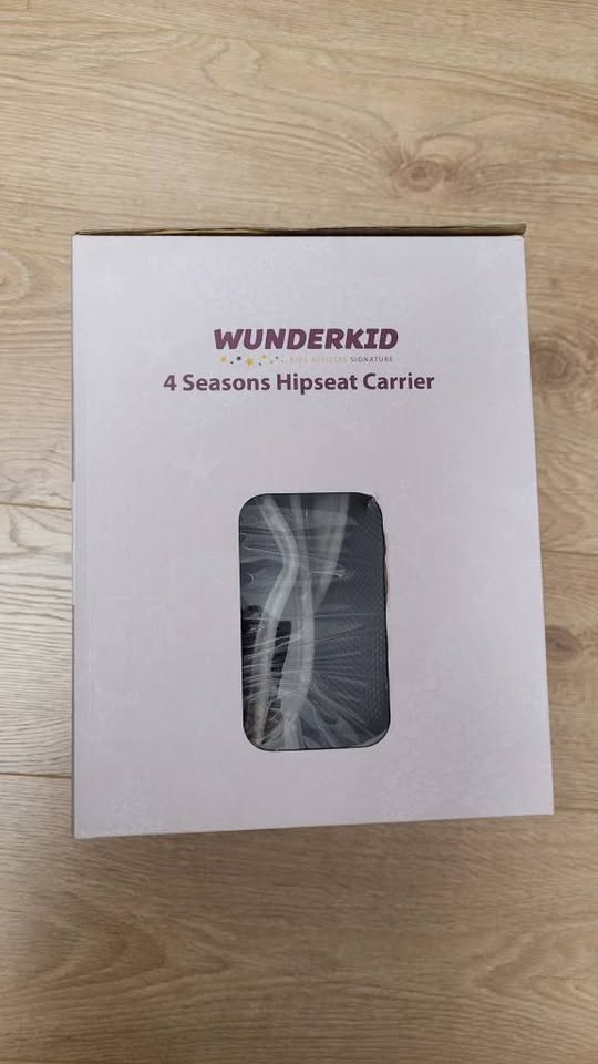 Marsupiu Multifunctional  pentru Bebelusi Wunderkid -  4 Sezoane cu 4 Pozitii de la  4 - 36 Luni  -  Culoare Gri Inchis [12]