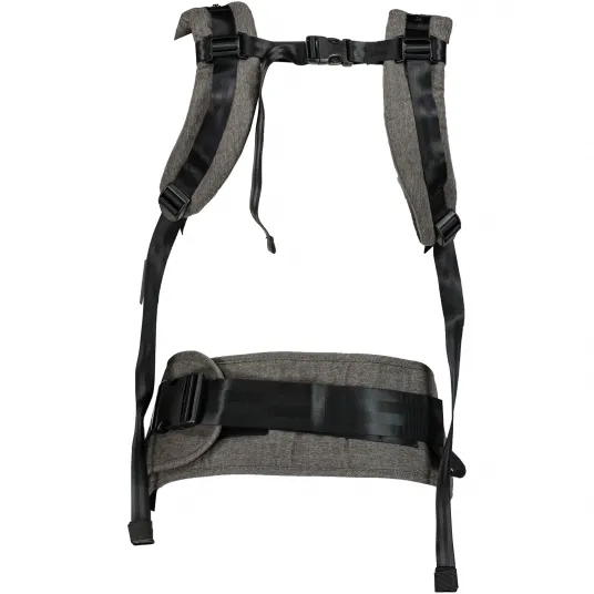 Marsupiu Multifunctional  pentru Bebelusi Wunderkid -  4 Sezoane cu 4 Pozitii de la  4 - 36 Luni  -  Culoare Gri Inchis [10]