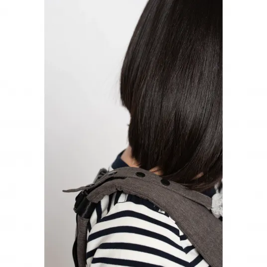 Marsupiu Multifunctional  pentru Bebelusi Wunderkid -  4 Sezoane cu 4 Pozitii de la  4 - 36 Luni  -  Culoare Gri Inchis [7]