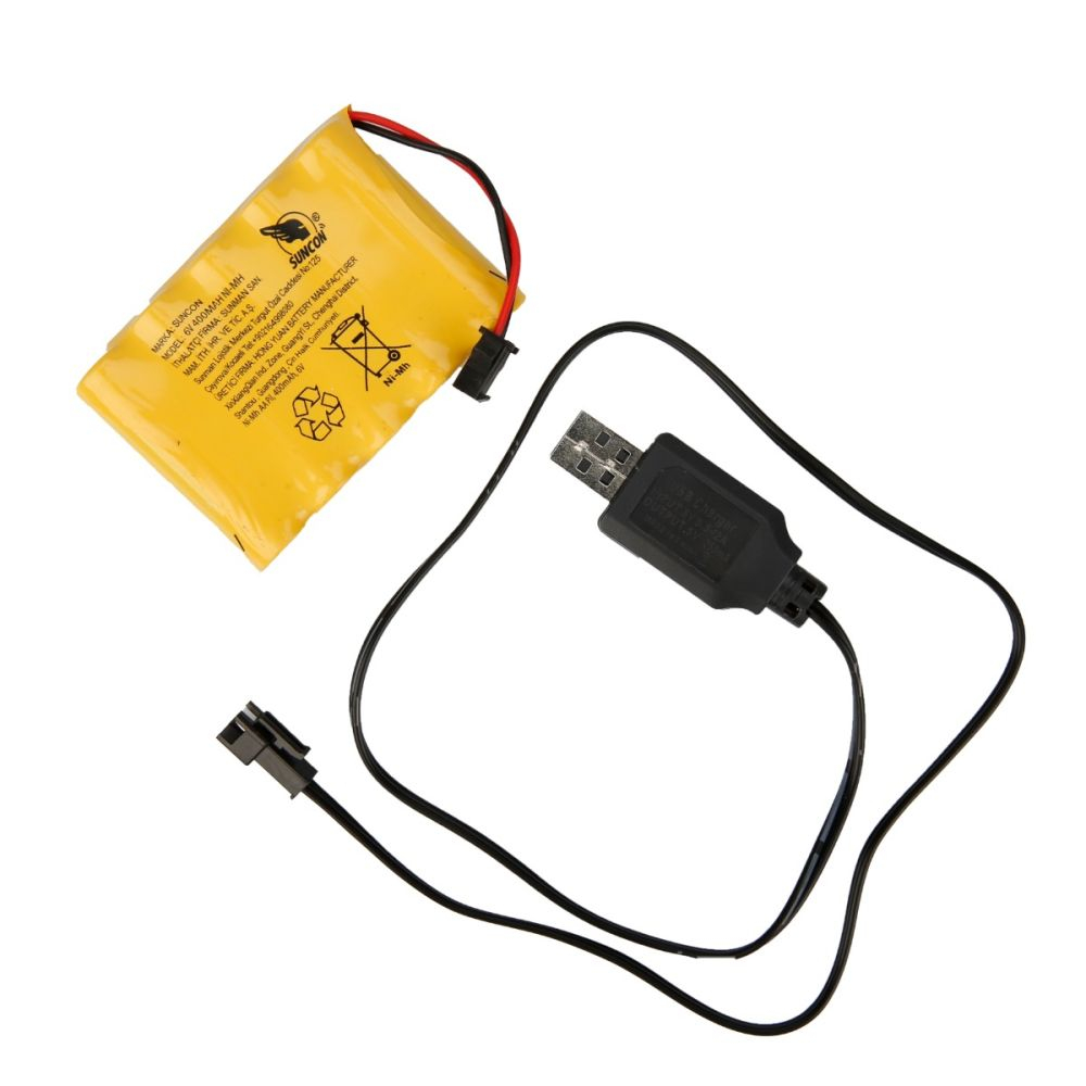 Masinuta de Teren cu Telecomandă  Blitzz Off-Road , Reîncărcabilă prin USB , Iluminată, Luminile de Plafon Intermitente ,  Frecvență de 2,4 GHz ,  32 CM Lungime -  Scară 1:14 [14]