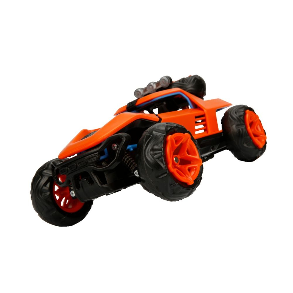 Masinuta de Teren cu Telecomandă  Blitzz Off-Road , Reîncărcabilă prin USB , Iluminată, Luminile de Plafon Intermitente ,  Frecvență de 2,4 GHz ,  32 CM Lungime -  Scară 1:14 [9]