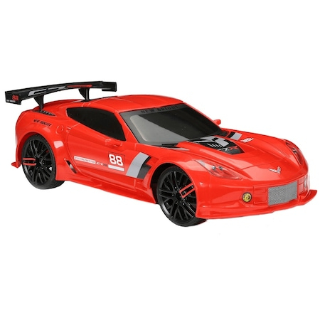 Masina de curse RC Corvette Sport cu telecomanda, 1:12, frecventa 2.4 GHZ, plastic/metal, rosu [3]