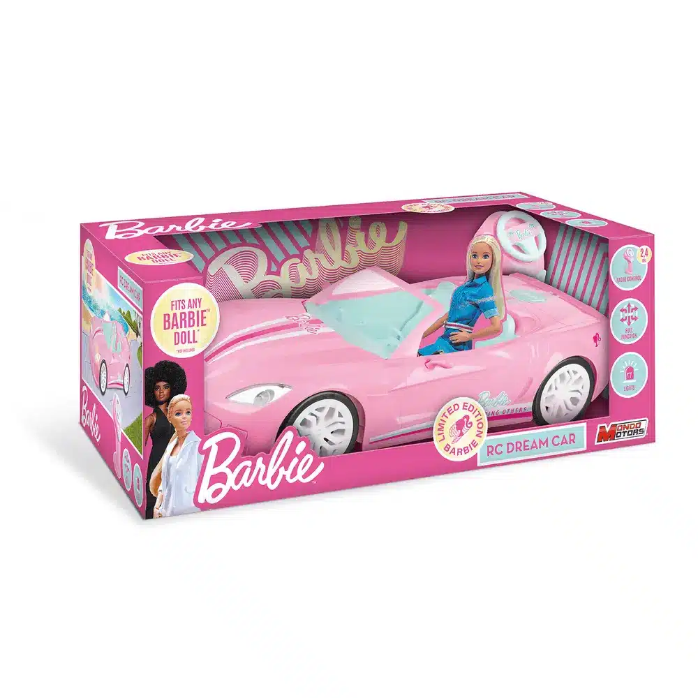 Masinuta cu Telecomanda Barbie -  Radio Control Dream Car, 40 cm, Roz - Editie Limitata [1]