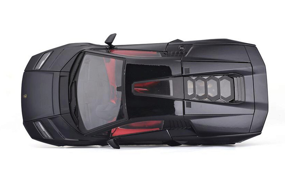 Masinuta cu Telecomanda Joystick - Lamborghini Centenario, 1:14, cu Lumini,  Suspensii si Roti de Cauciuc - Culoare Neagra Mat , 36 CM [3]
