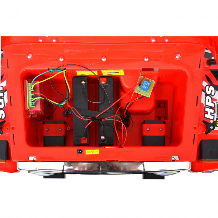 Masinuta electrica pentru copii Raptor Drifter HECHT 56181, acumulatori 7 Ah / 25 W, efecte si sunete speciale [5]