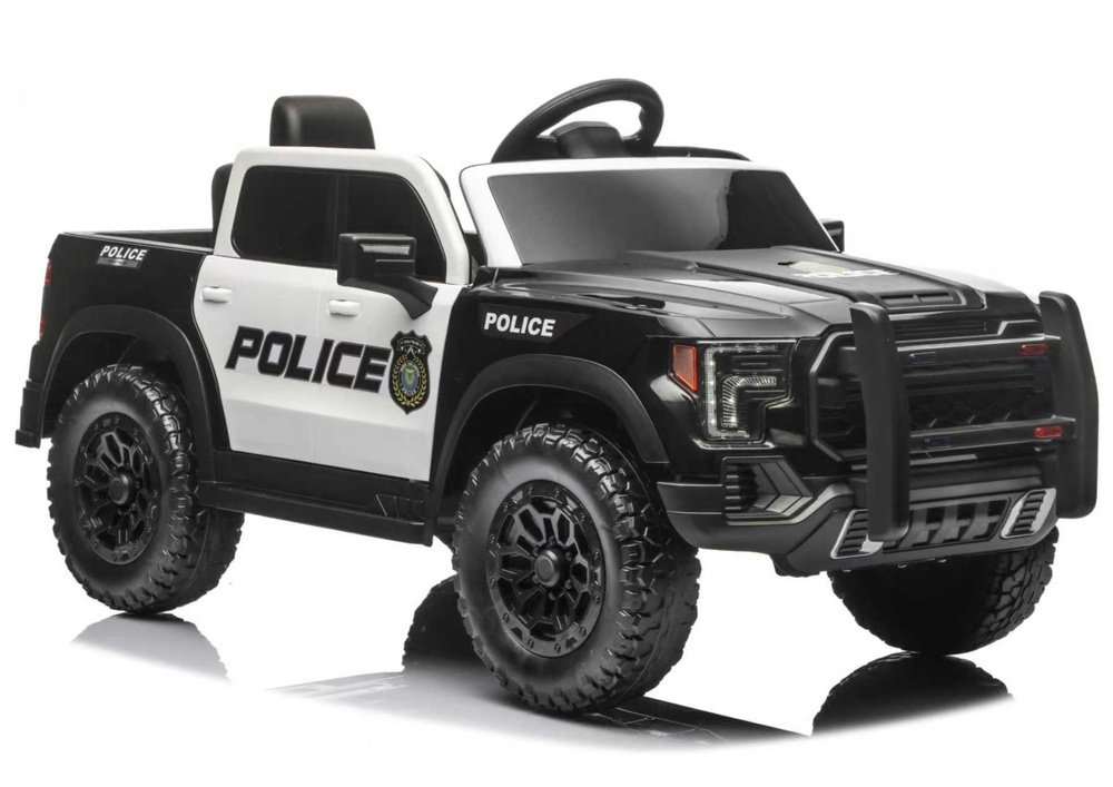 Masinuta Electrica pentru Copii -  SUV  Police Dodge  Ford  Ranger - Autonomie Mare Motor 2 x 30W, Telecomanda, Suspensie, Muzica si Lumini, Varsta 3-8 Ani [15]