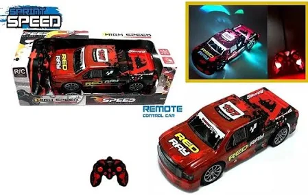 Masinuta High Speed  Racing  Red Ray , Radiocontrol Telecomanda, cu 4 Functii si  Lumini cu Acumulator Reincarcabil USB [2]