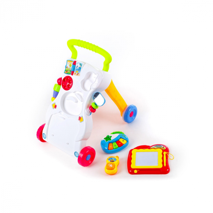 Masuta interactiva si Antepremergator cu jucarii detasabile, "Children Musical Walker" [4]