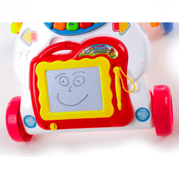 Masuta interactiva si Antepremergator cu jucarii detasabile, "Children Musical Walker" [7]