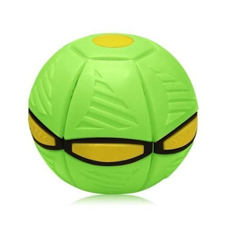 Minge Flat-Ball DISC cu lumina , Verde , Robentoys [2]