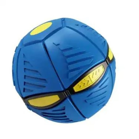 Minge zburatoare transformabila in disc, Junior Phlat ball, albastra [1]