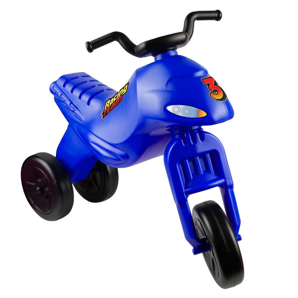 Motocicleta copii cu trei roti fara pedale, culoarea albastru inchis, mic 141 [2]