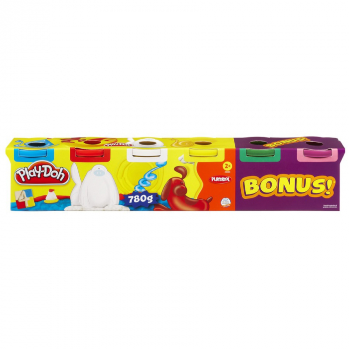 Pachet Plastilina Play-Doh, 4 cutii + 2 cutii bonus [2]