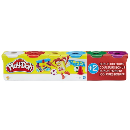 Pachet Play-Doh, 4 cutii + 2 bonus, culori clasice [2]