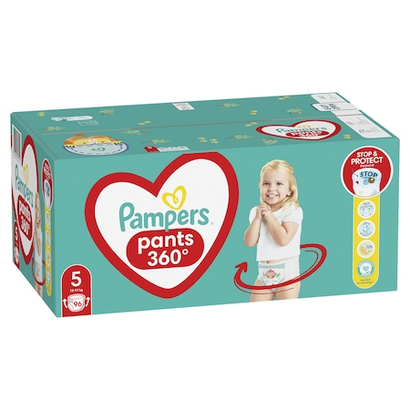 Scutece-chilotel Pampers Pants Mega Box Marimea 5, 12-17 kg, 96 buc [2]