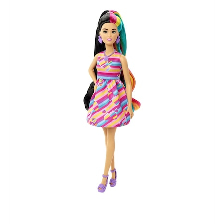 Papusa Barbie Totally Hair, bruneta [11]