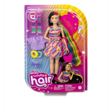 Papusa Barbie Totally Hair, bruneta [17]