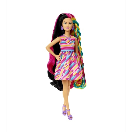 Papusa Barbie Totally Hair, bruneta [15]