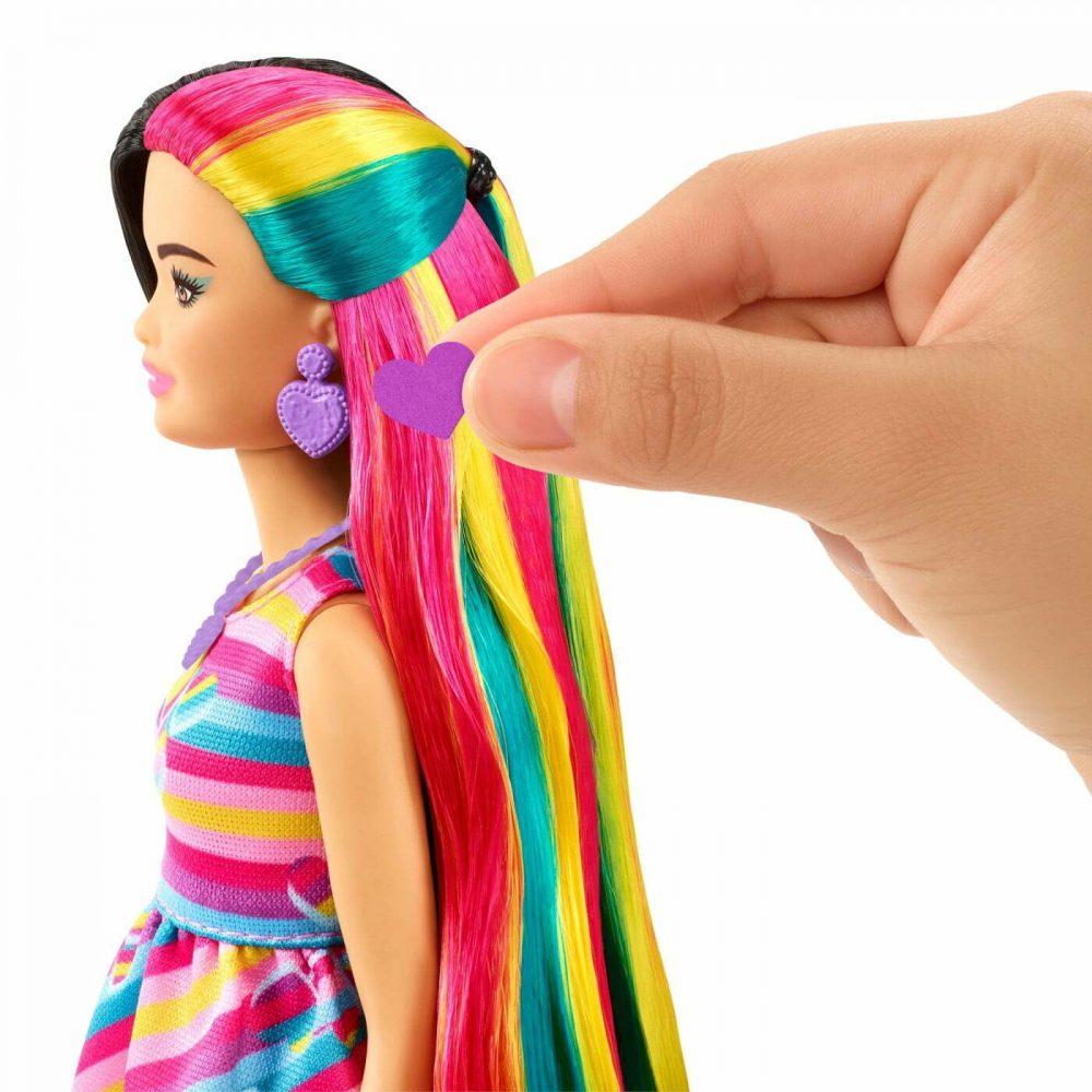 Papusa Barbie Totally Hair Barbie Bruneta – Beauty Lounge - Salon de Infrumusetare [2]