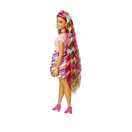 Papusa Barbie Totally Hair, bruneta [7]