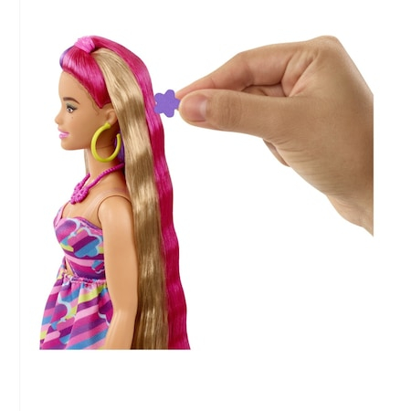 Papusa Barbie Totally Hair, bruneta [8]