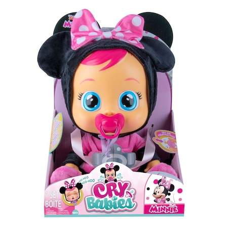 Papusa Bebelus fara par - Plange cu Lacrimi Adevarate - CryBabies Minnie Mouse [2]